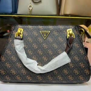 noelle ii luxury logo patterned satchel bag