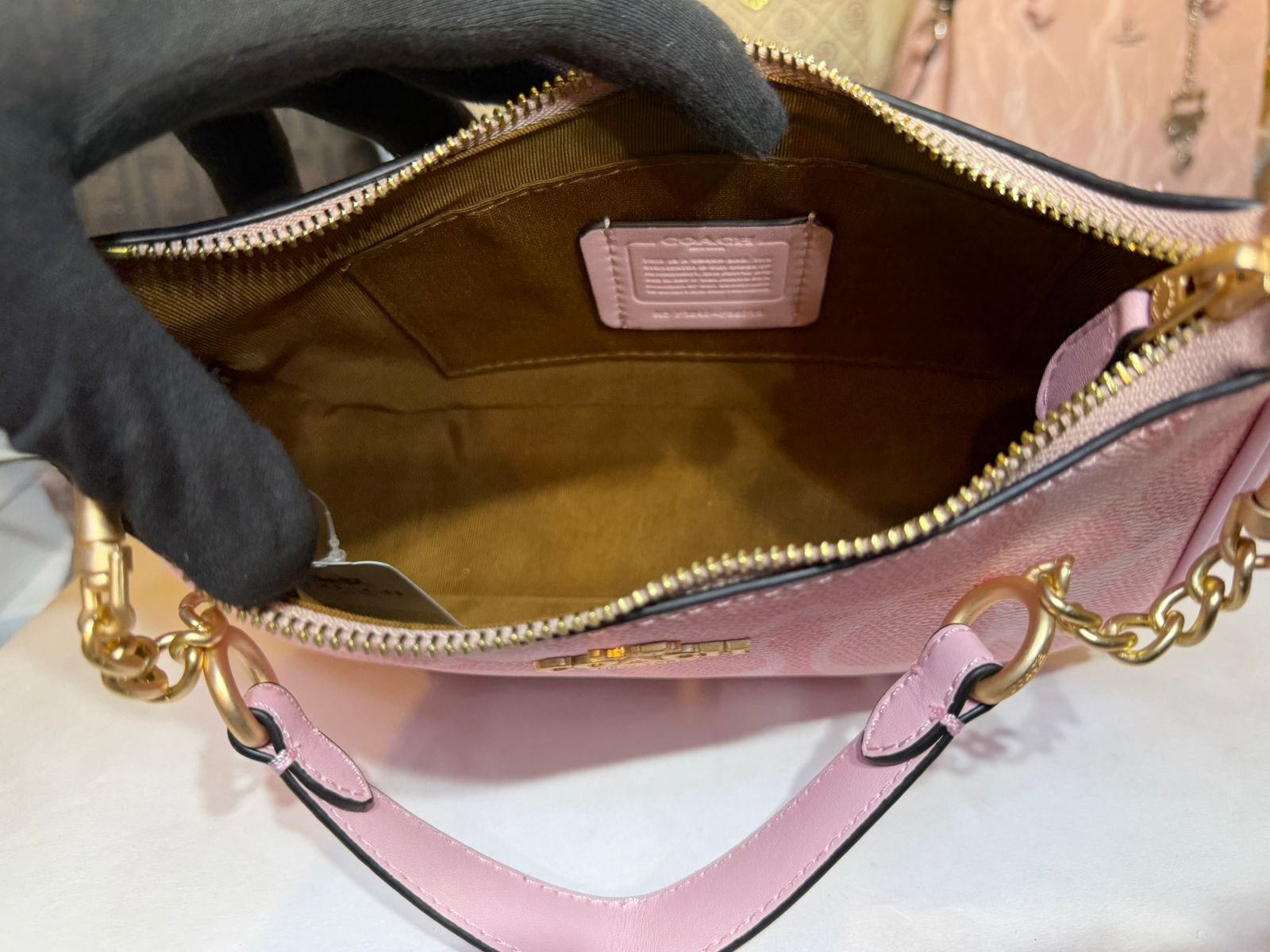 coach teri shoulder bag coach teri shoulder bag